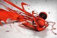 pic for Red Headphones Art 480x320